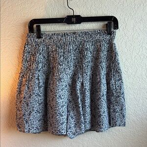 Madewell Blue Floral Shorts